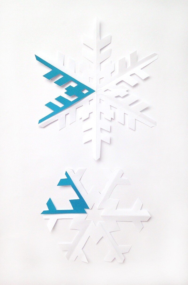 Самые красивые снежинки из бумаги: 40 шаблонов разной сложности