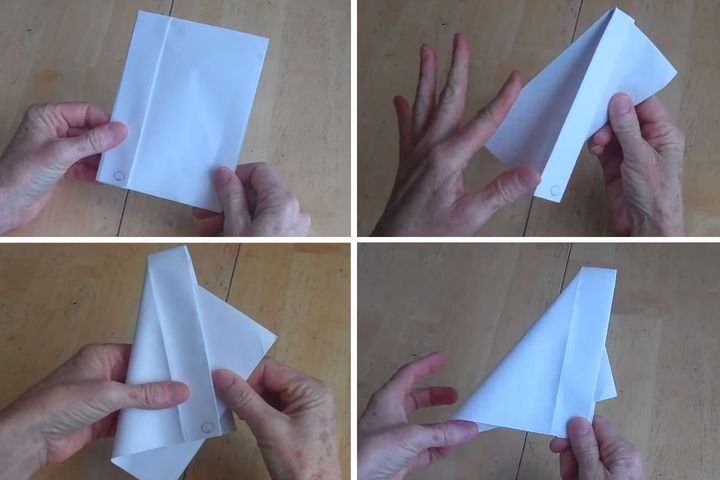 Поэтапная сборка оригами-хлопушки 
