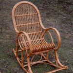 кресло каалка коричневое