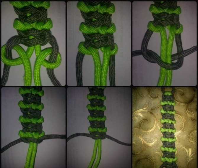 Схемы плетения из паракорда